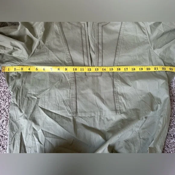 Johanna Ortiz Dancing In Rio Embroidered Cotton Midi Long Dress Green Size 8 - Picture 8 of 10